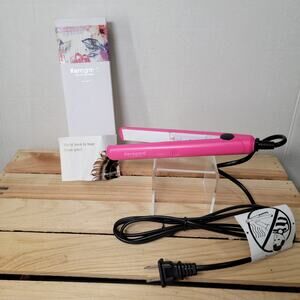 Keragard Travel Smart Ceramic Pink Mini Flat Iron - NIB